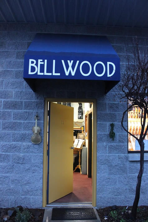 Bellwood Violin shop entrance